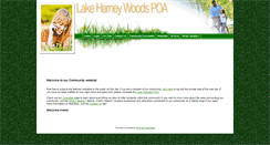 Desktop Screenshot of lakeharneywoodspoa.com